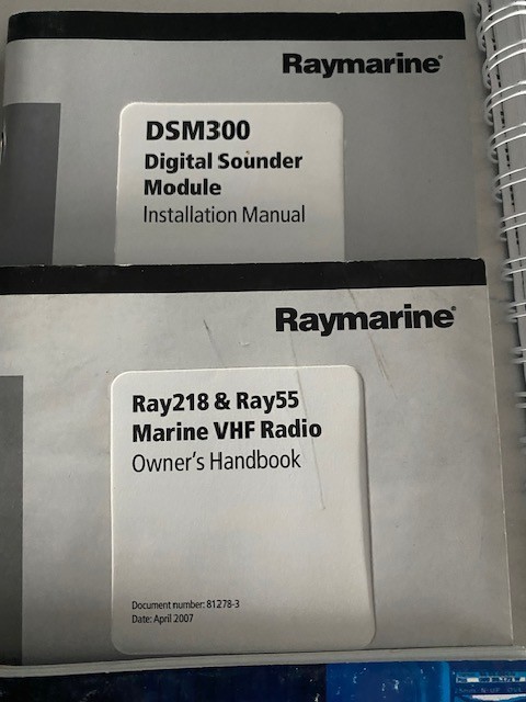 Raymarine E series Complete Manuals