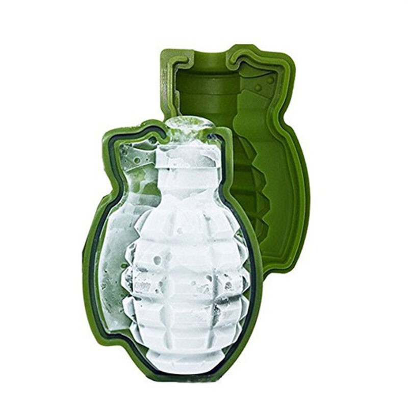 Ice Cube Cake Mold Grenade Baking Chocolate Silicone Freezer Decorating Tool