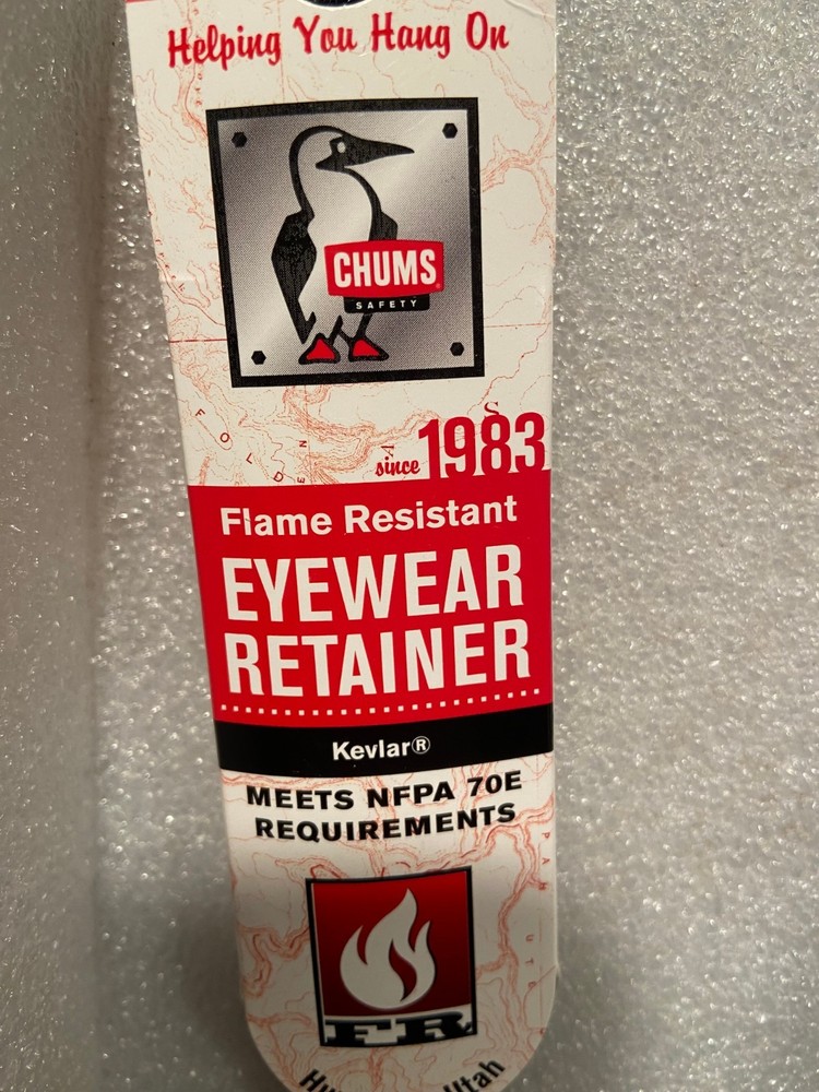 Chums Black Eyewear Retainer *NEW* m1