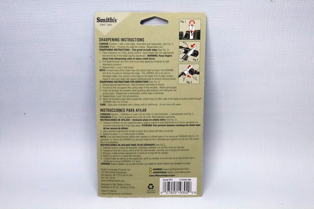Smith’s PP1 Pocket Pal Knife Sharpener Quick and Also Sharpens Serrated
