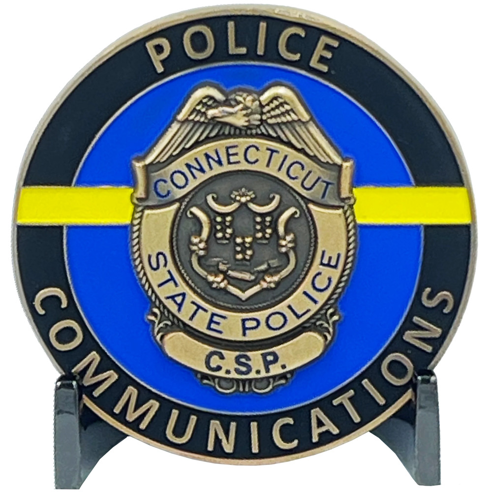 BL9-010 CSP Version 6 Spina Method Communications Challenge Coin inspired by Con