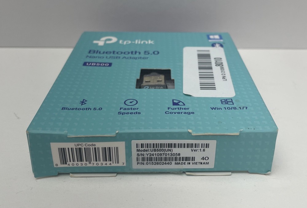 TP LINK 5.0 BLUETOOTH NANO USB BLUETOOTH ADAPTER UB500