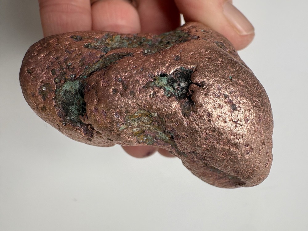 Pure Solid Native Michigan Float Copper Mineral Display Specimen Upper Peninsula
