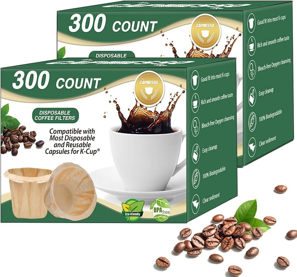 Compostable Keurig Coffee Filter Replacements