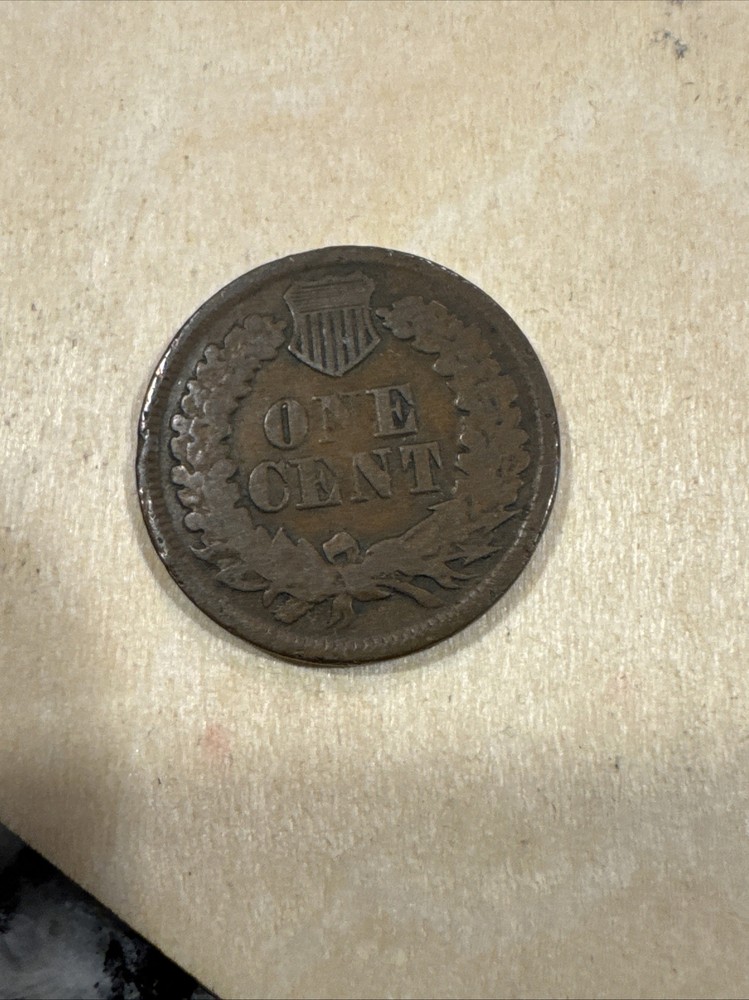 1864 bronze indian head cent TC