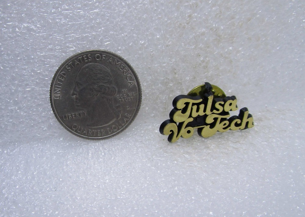 Tulsa Vo Tech Plastic Pin