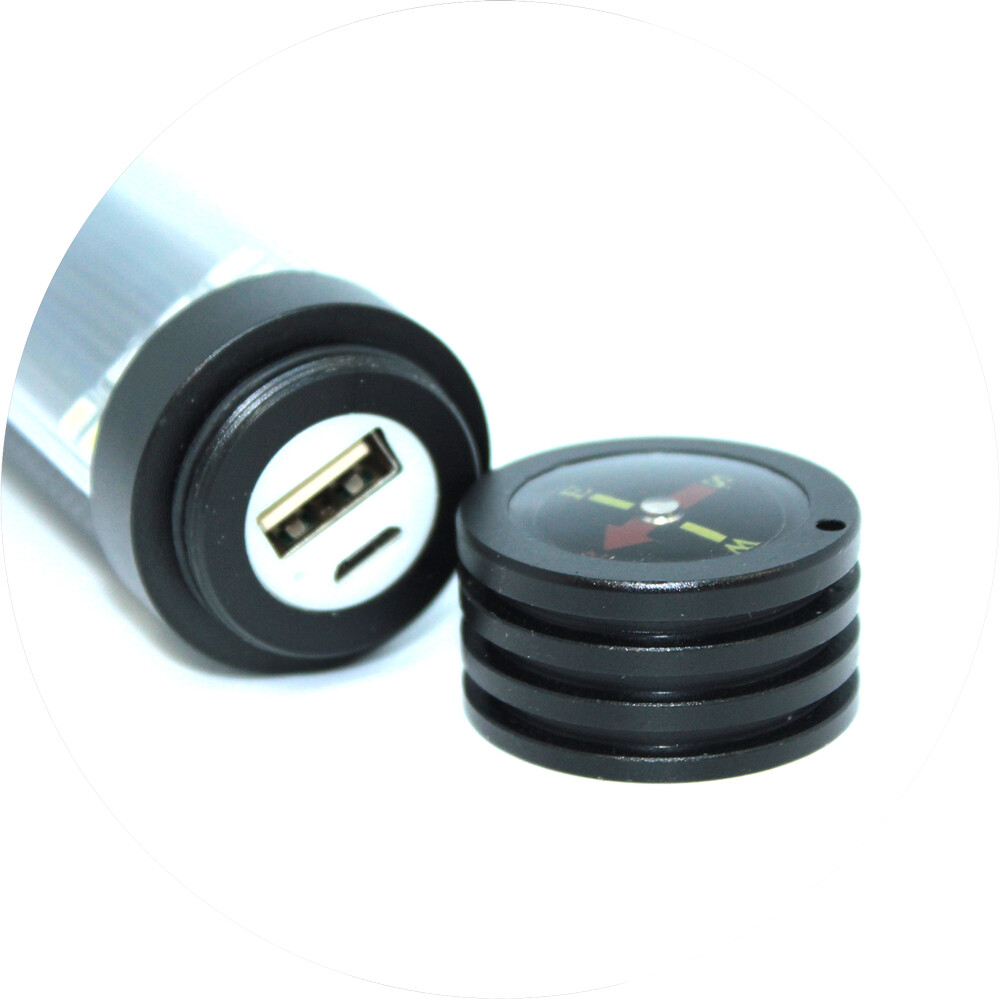 Driver Defender - Ultimate Auto Emergency Flashlight Tool & USB Power Bank