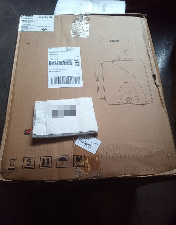 CAMPLUX 6 Gallon Electric Water Heater Compact Mini Tank for RV Camper Shower