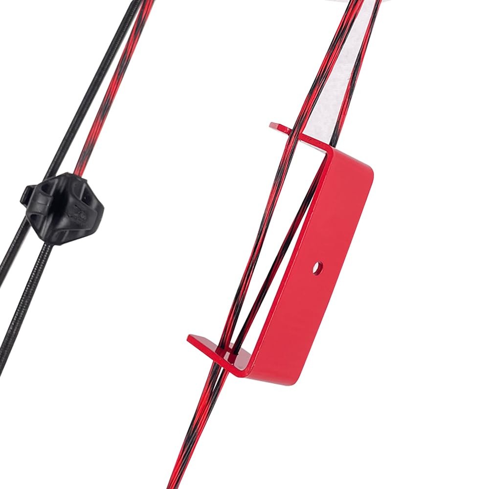 - QI HUO JU - Archery Bow String Separator Tool and Bowstring Serving Black