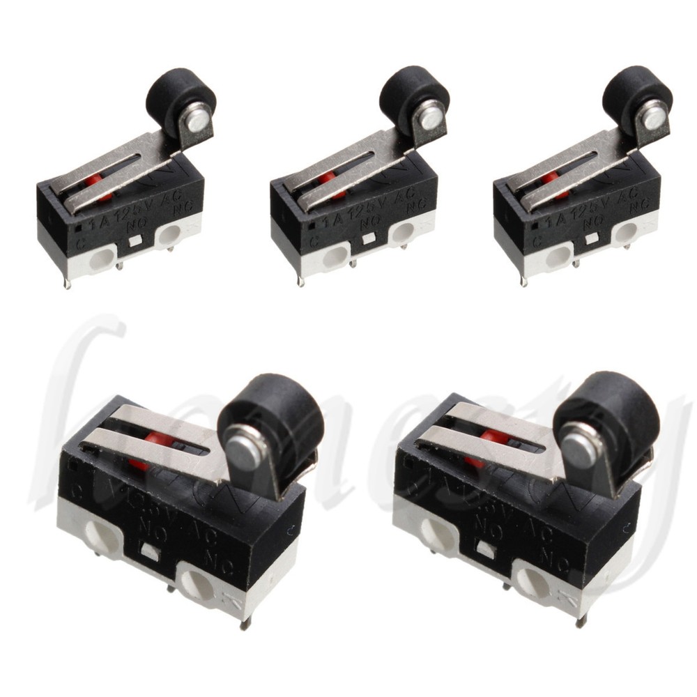 10x Ultra Mini Micro Switch Roller Lever Actuator Microswitch SPDT Sub Miniature