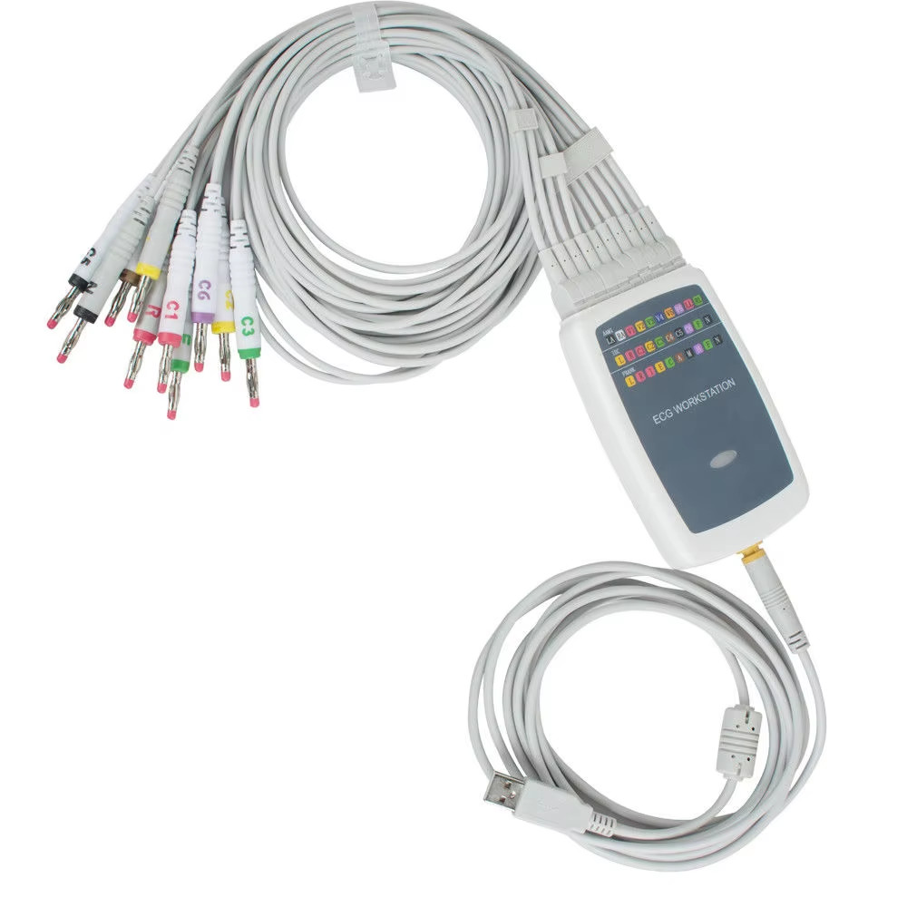 CONTEC8000G/GW ECG/EKG Workstation System Portable Multi-function 12 Leads