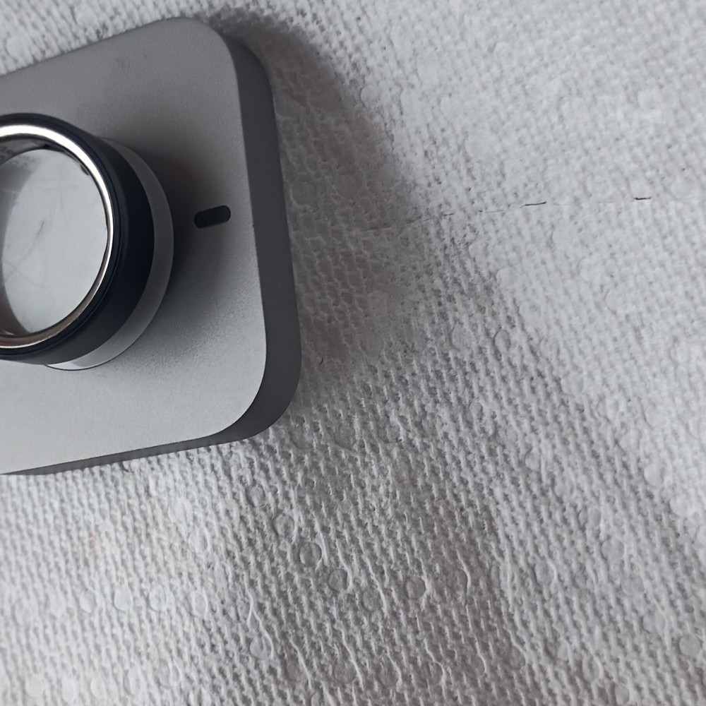 Oura Ring Gen 3 Activity Tracker Silver Size 13 with Charging Base