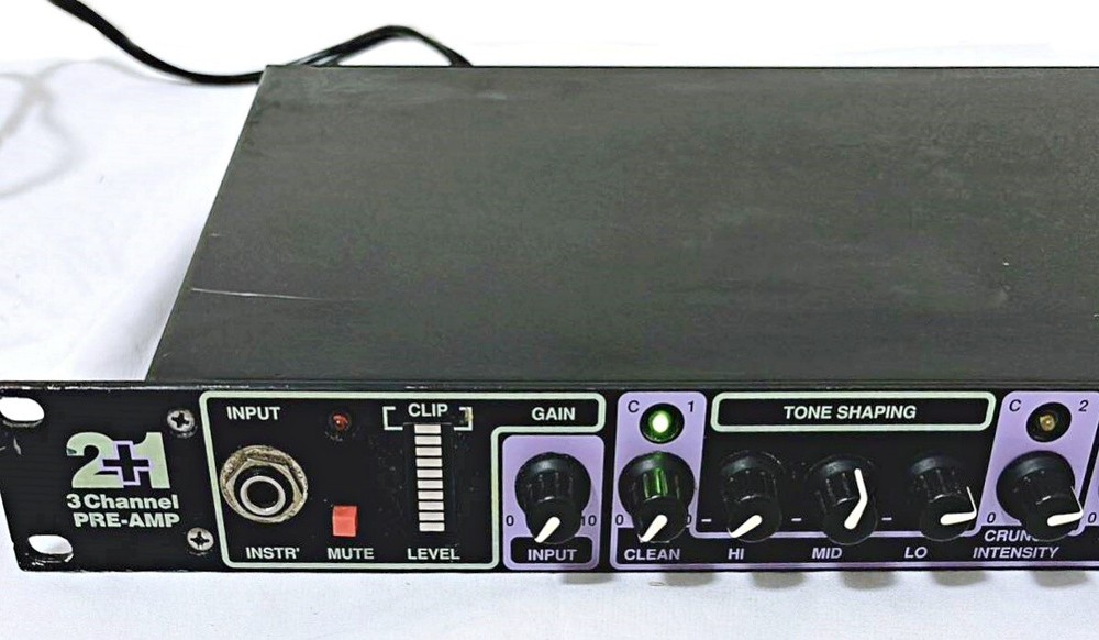 BBE 651 3 Channel Guitar Preamp