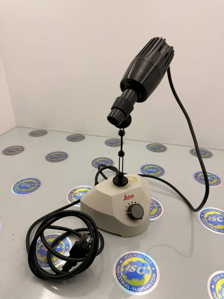 Leica Microscope Illuminator Gooseneck Task Light Adjustable Lab Light w/ Dimmer