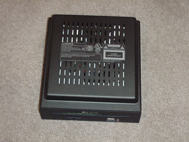 AUDIOVOX DM-601 LASER DISC