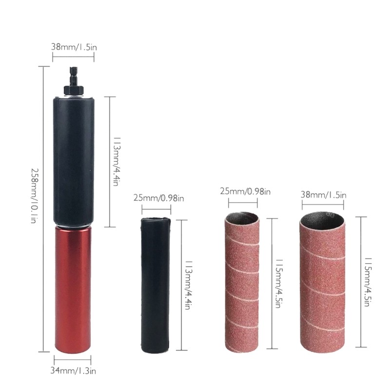 Sanding Drums Kits Rotary Tools Abrasive Tools Sanding Bands Surfaces Derusting