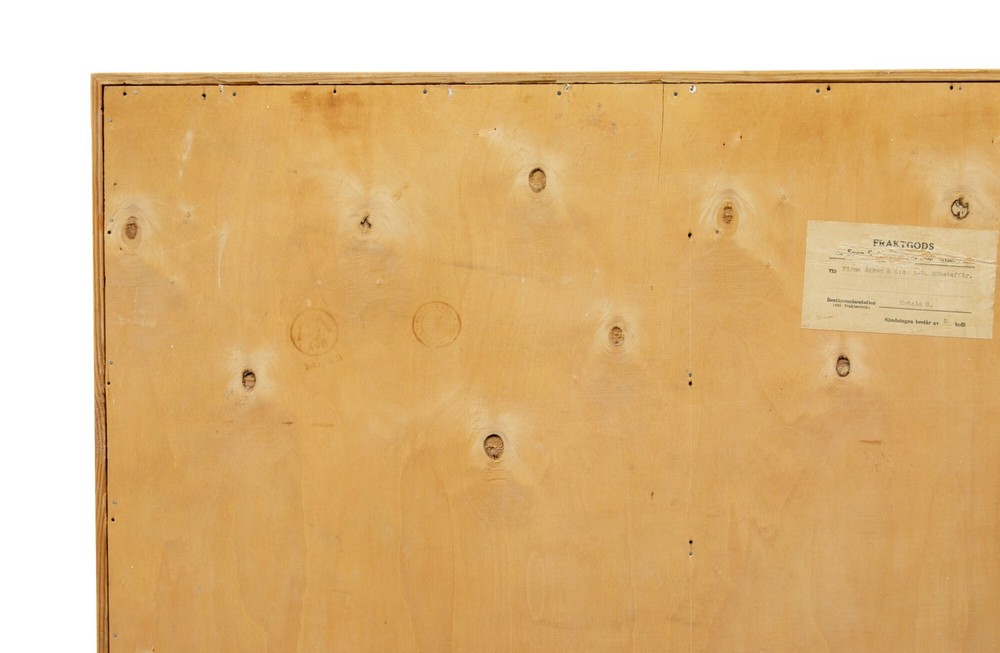 SCANDINAVIAN BIRCH LOW OPEN BOOKCASE BY SMF BODAFORS