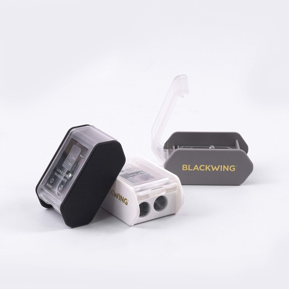 Blackwing Pencil Sharpener, Two-Step Sharpener, Black 104285