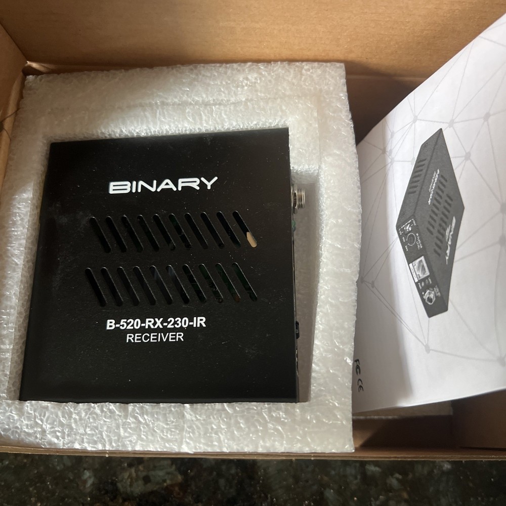 Binary B-520-RX-230-IR HDMI Extender RECEIVER Only