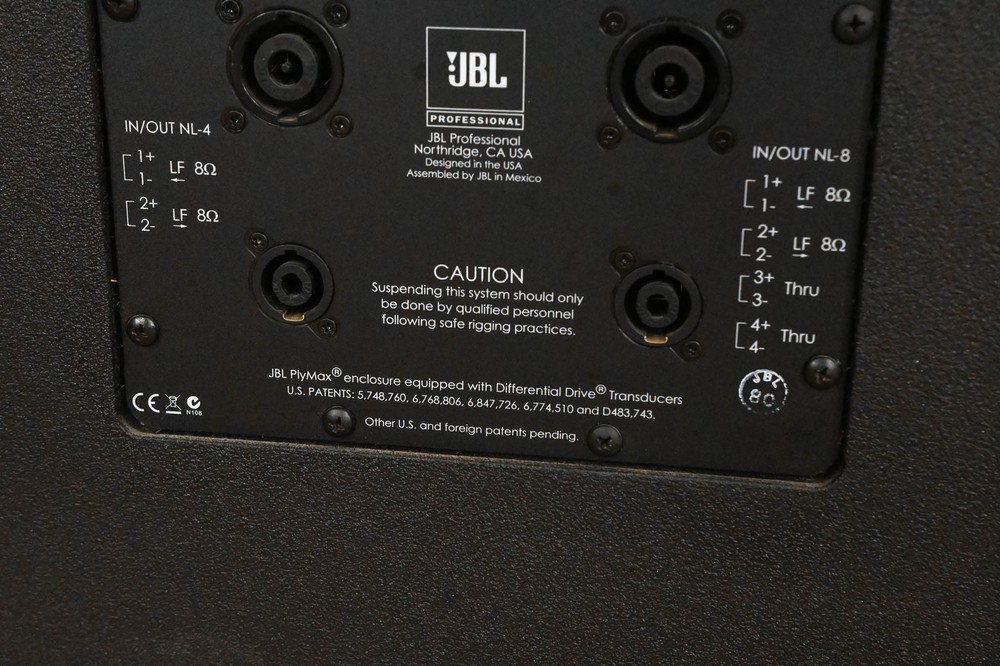 JBL VT4883 Subcompact Dual 12" Cardioid-Arrayable Subwoofer CG01TU4
