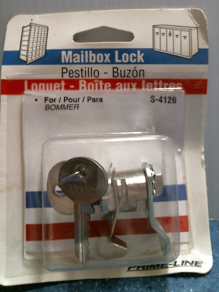 Prime-Line Mailbox Lock   (S-4126)  FS