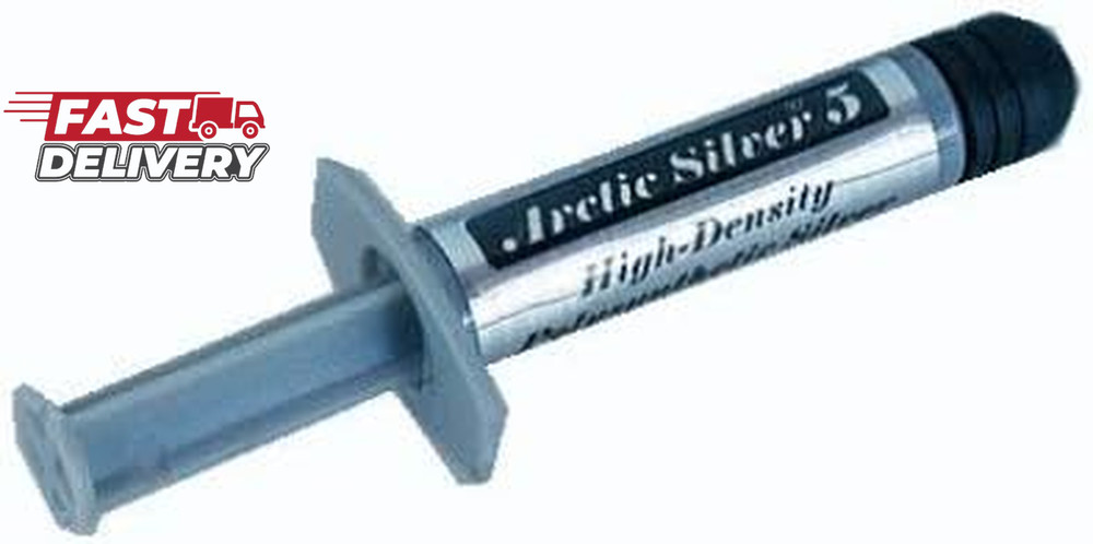 Arctic Silver 5 AS5-3.5G Thermal Paste,Black, Grey
