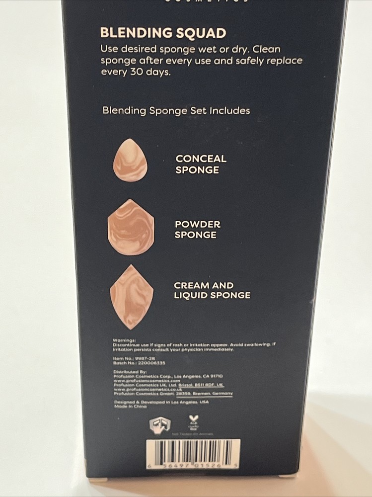 Profusion Cosmetics Blending Squad Blending Sponge Set