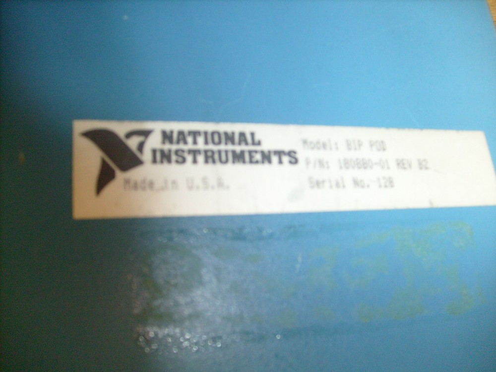 National Instruments 325 Termination panel model BIP POD - untested