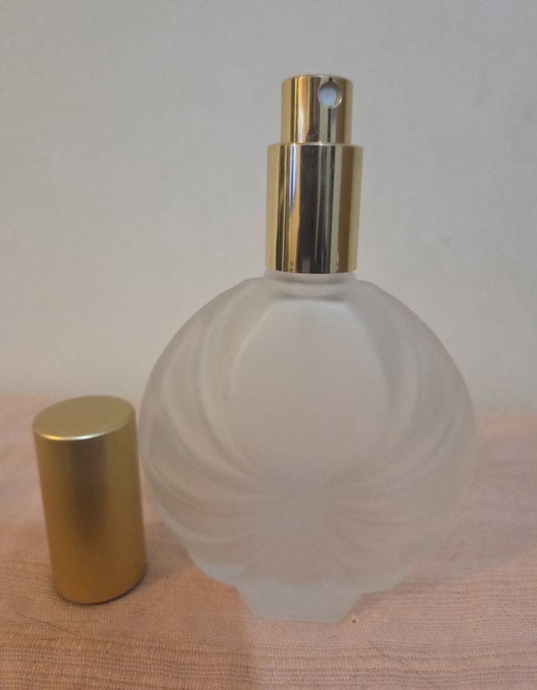 Frosted Glass Perfume Bottle.