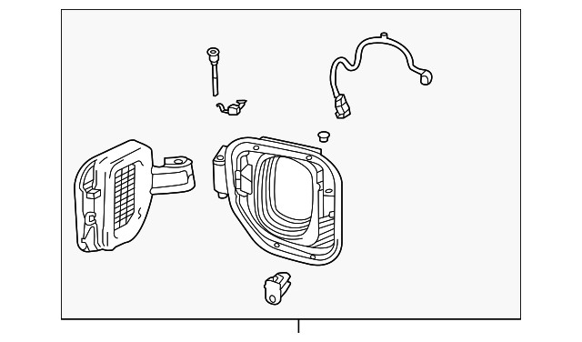 Genuine GM Pocket Assembly 85670636