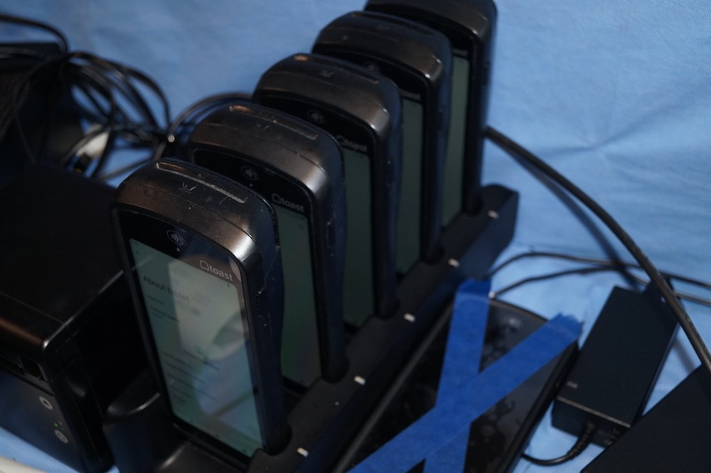 Toast POS Systems Touchscreen Terminal, 6 Handheld System, 3 Printer UNTESTED