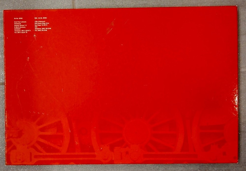 2003 LGB Hardcover Catalog plus 2004 overview