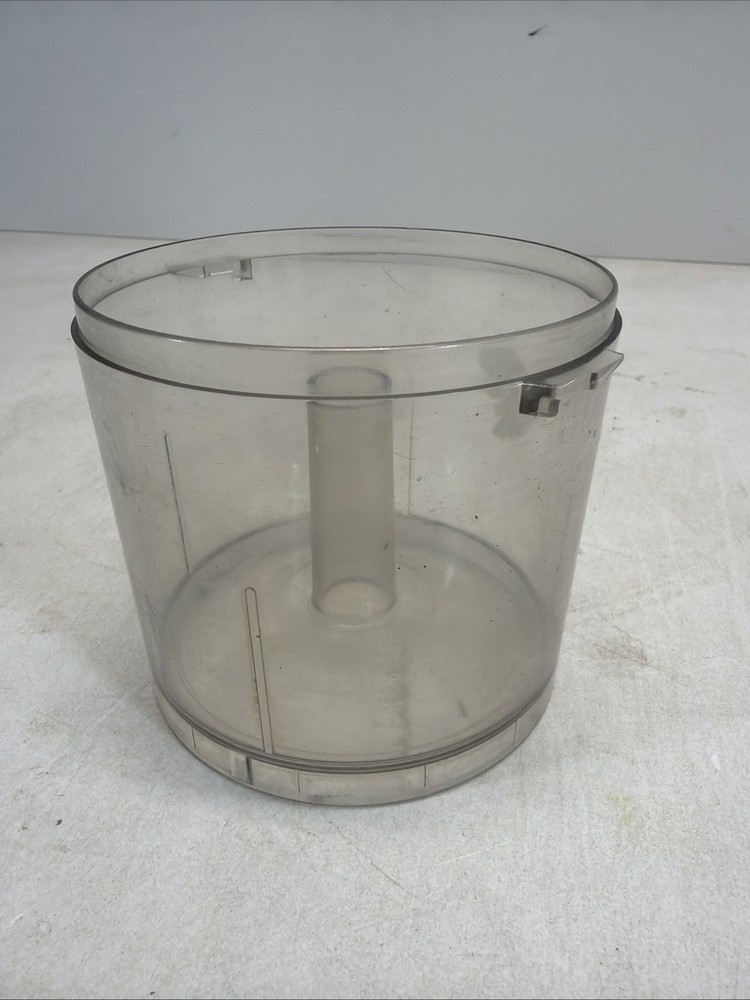 Black Decker HMP30 Food Processor Work Bowl Clear Plastic Circular Type