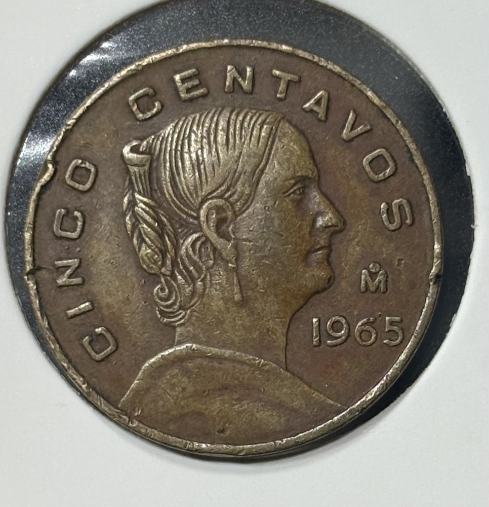 1965 Mexico 5 Centavos Five