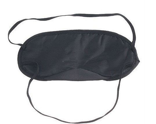 Charmeuse Silk Sleeping Mask Eye Cover Nap Blindfold Double Layer Light Protect