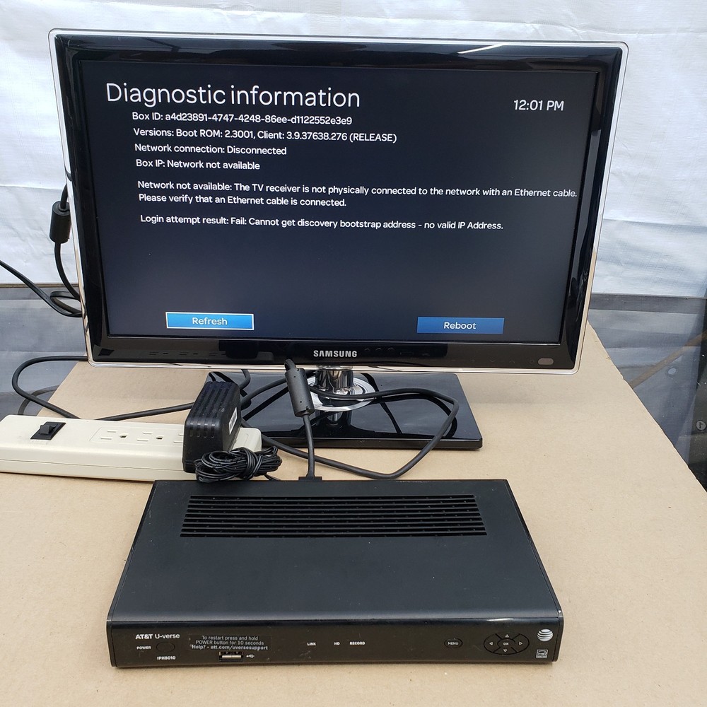 AT&T U-Verse Pace IPH8010 Used