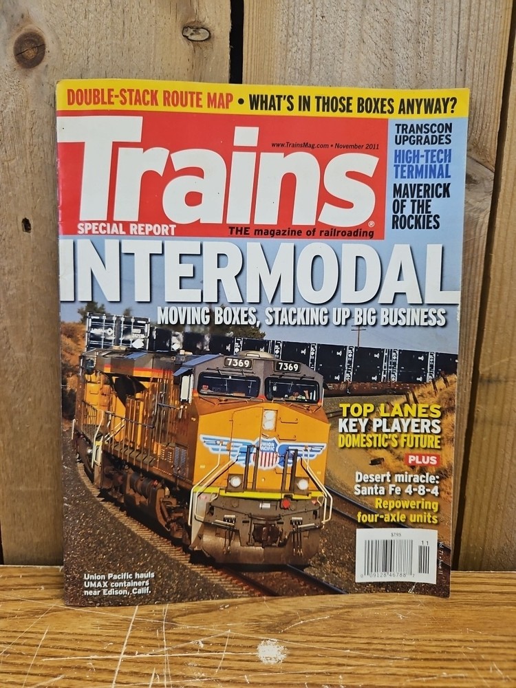 Trains Magazine November 2011 Intermodal