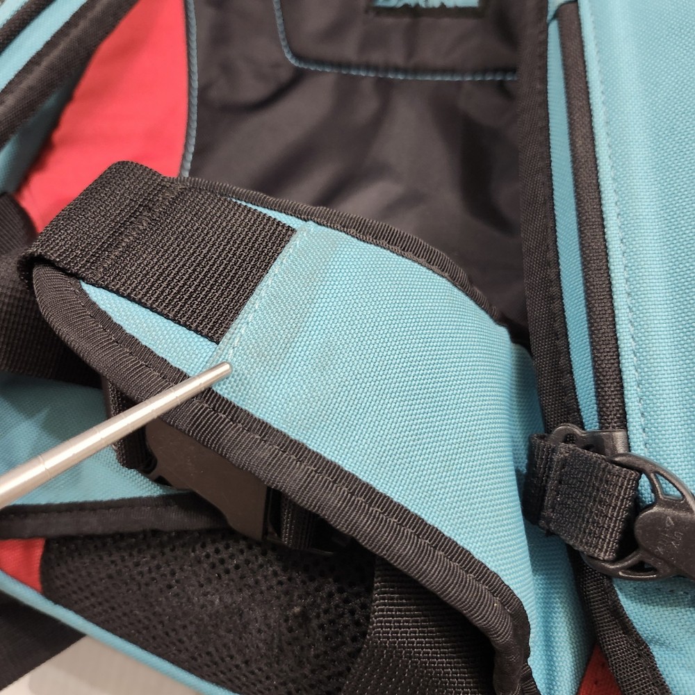 Dakine Mission 25L Red Blue Backpack