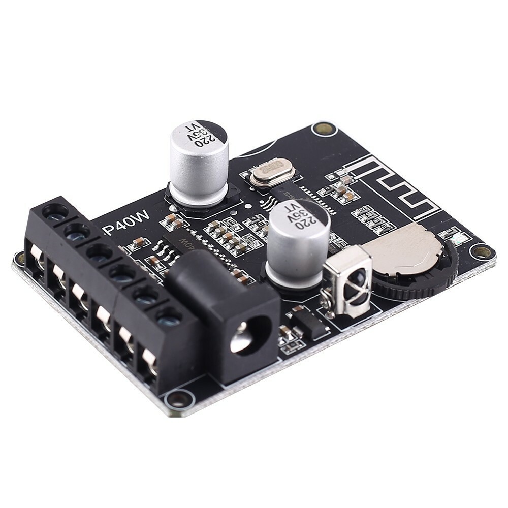 Digital Stereo Bluetooth Audio Receiver Board Amplifier Remote Power Module 24V