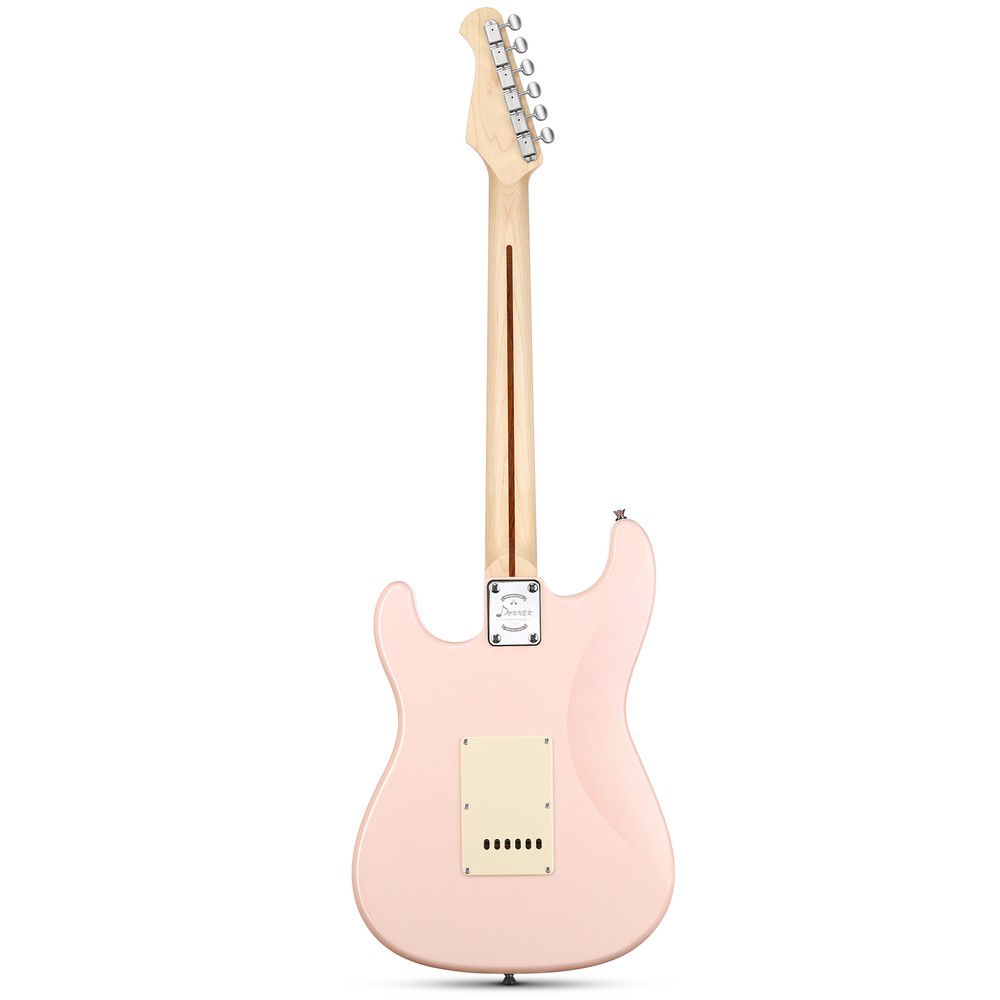 Donner Blossom Pink Electric Guitar DST-200 Single Coil Split Solid Body Kit