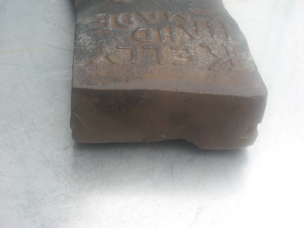 KELLY HAND MADE AXE RAISED LETTERS