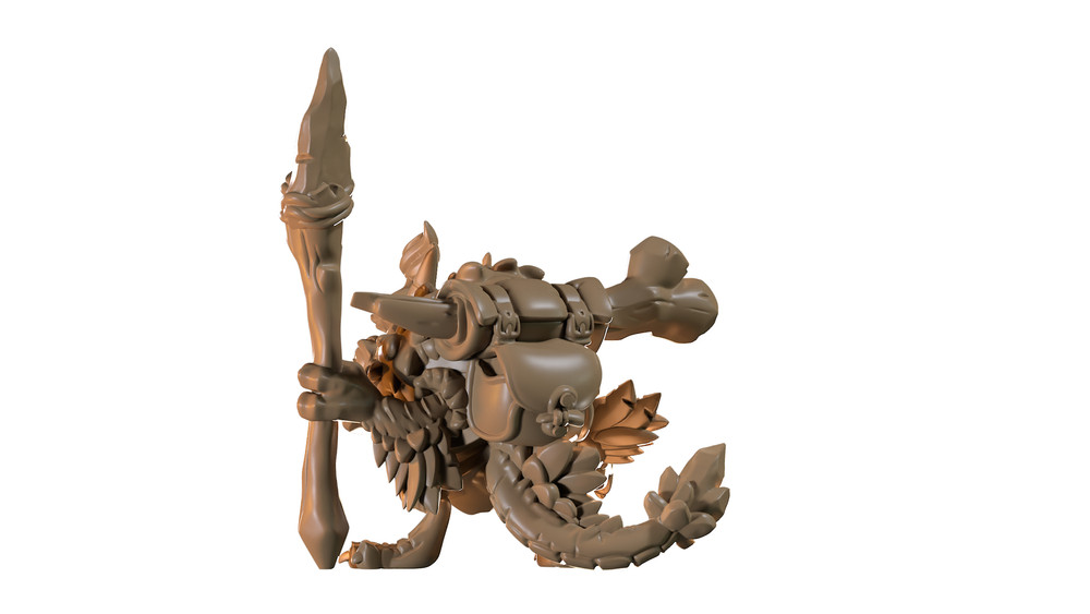 Capsule Chibi - Snow Kobold