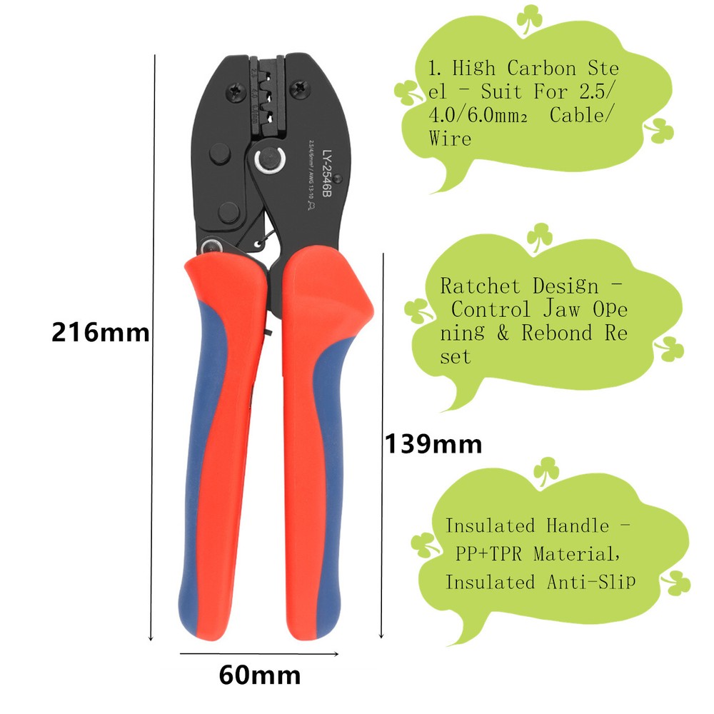 24 PCS Waterproof Solar Connectors Solar Panel Wire Joiners Crimper Plier Set