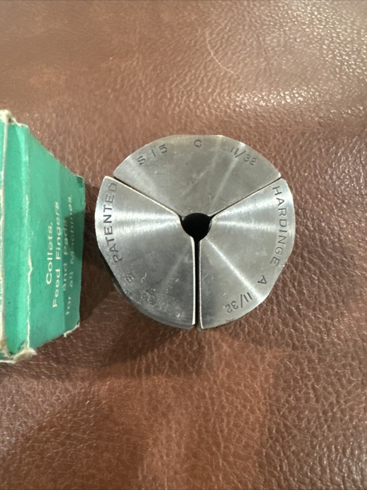 Hardinge S15 Collet Pads 11/32 #PT-1