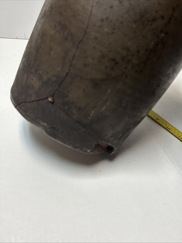 Primitive Antique Single Handled Stoneware Glazed Jug