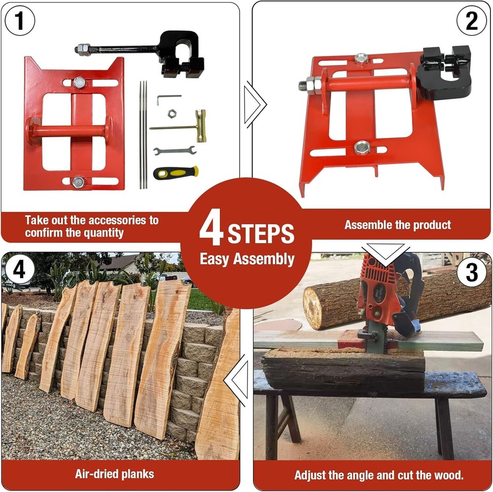 Efficient Timber Chainsaw Mill Guide: Rust-Resistant & Easy to Use for Builders