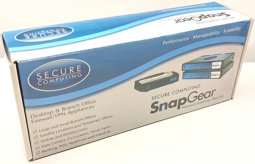 Secure Computing SnapGear SG580 Network Gateway Security