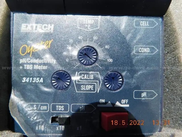 EXTECH, Oyster pH Conductivity + TDS Meter, Series 34135