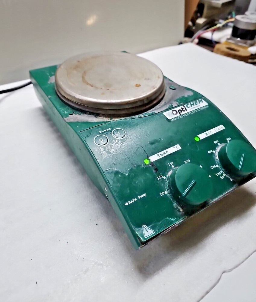 CHEMGLASS OptiCHEM Analog Hotplate Stirrer - TESTED | MST BASIC