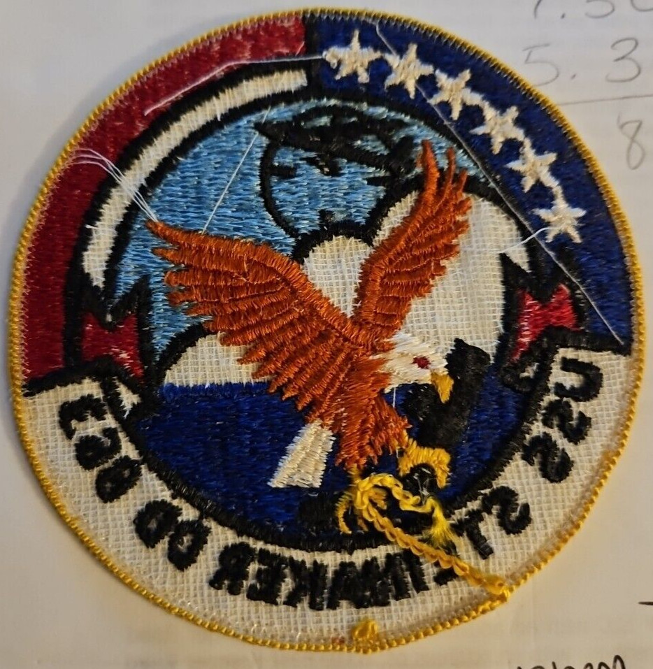 US Navy USS Steinaker DD-863 Command Patch